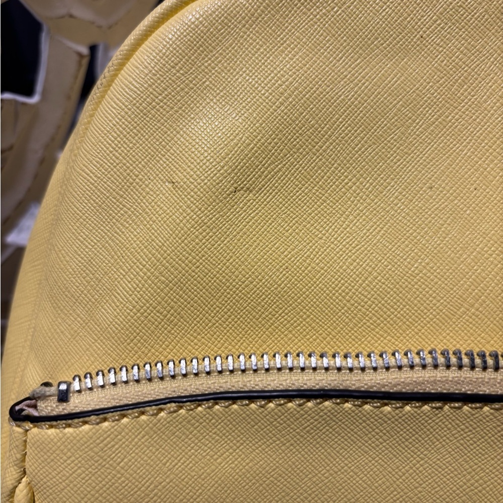 Guess Yellow Mini Backpack - Picture 3 of 12